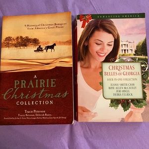 Sweet set of 2 romantic & wholesome Christmas fiction story collections!